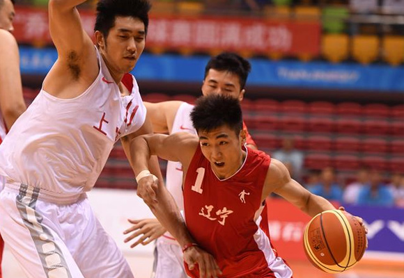 高清组图：全运会篮球男子成年组，辽宁晋级决赛
