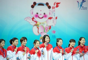 高清组图：全运会女子手球决赛，江苏队夺冠