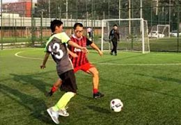 中国电子体协职工足球联赛预选赛开赛 6支球队上阵展风采