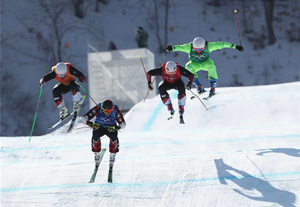 自由式滑雪——男子障碍追逐比赛赛况