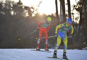 越野滑雪——男子团体短距离（自由技术）：中国队无缘决赛