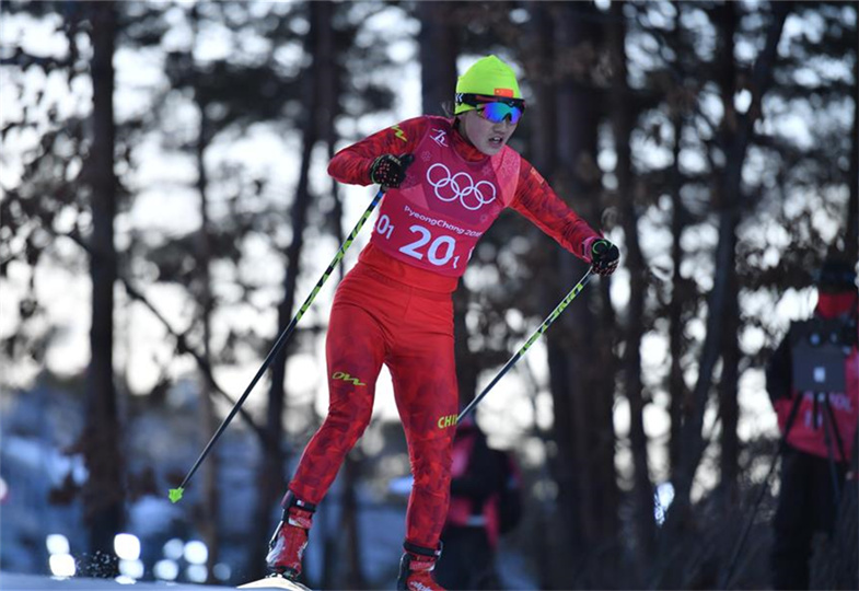 越野滑雪——女子团体短距离（自由技术）：中国队无缘决赛