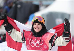 单板滑雪——男子大跳台决赛：加拿大选手夺冠