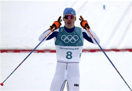 越野滑雪——男子50公里集体出发（传统技术）比赛：芬兰选手夺冠