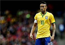巴西足协公布世界杯球员球衣号码：内马尔10号