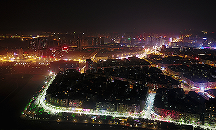 廣安城區夜景