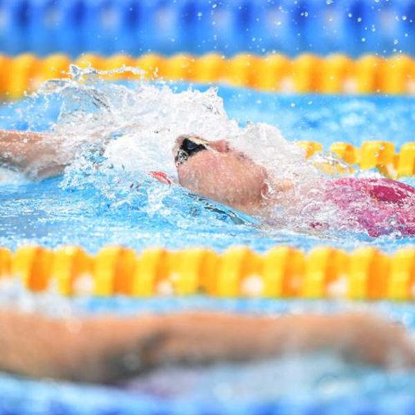 亚运会游泳——女子100米仰泳：傅园慧晋级决赛