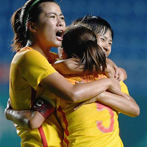 女足小組賽：中國勝朝鮮