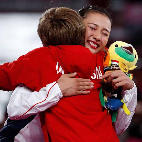 朝鮮選手金水晶獲得女子自由操冠軍