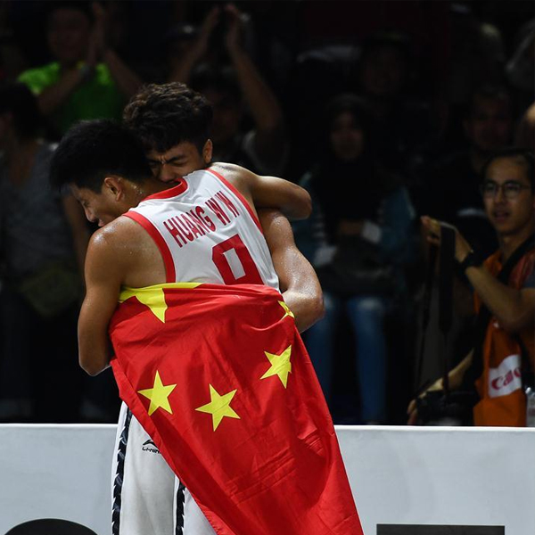 亚运会三人篮球——中国男队夺冠
