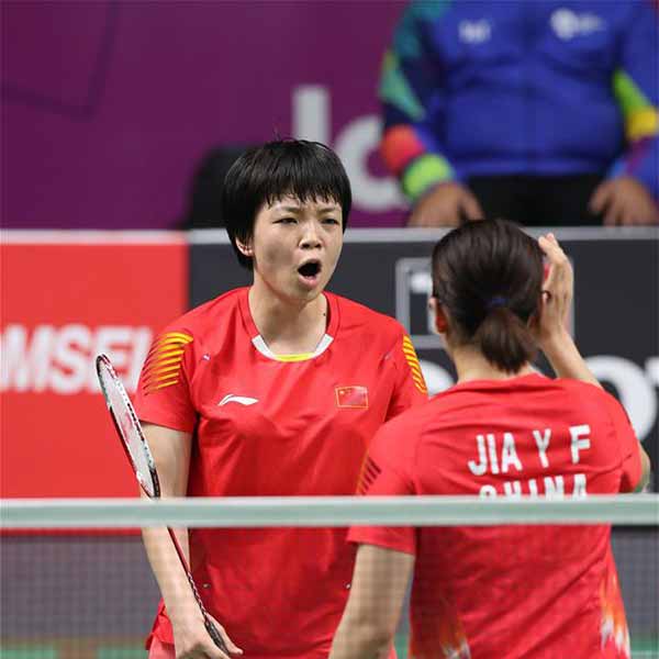 羽毛球：中國女雙奪冠
