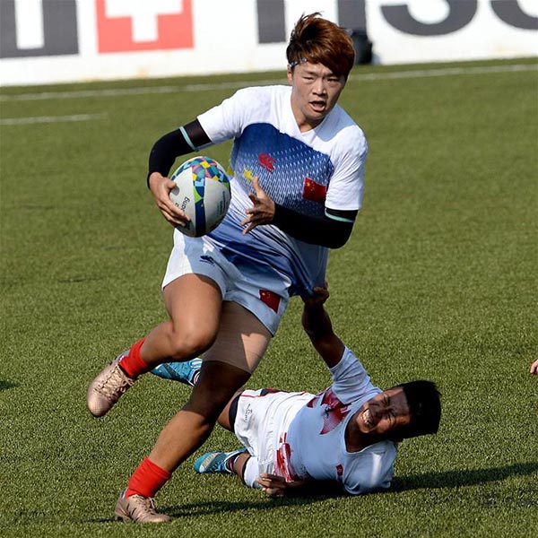 橄欖球女子小組賽：中國勝中國香港