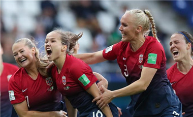 女足世界杯A组：挪威胜尼日利亚