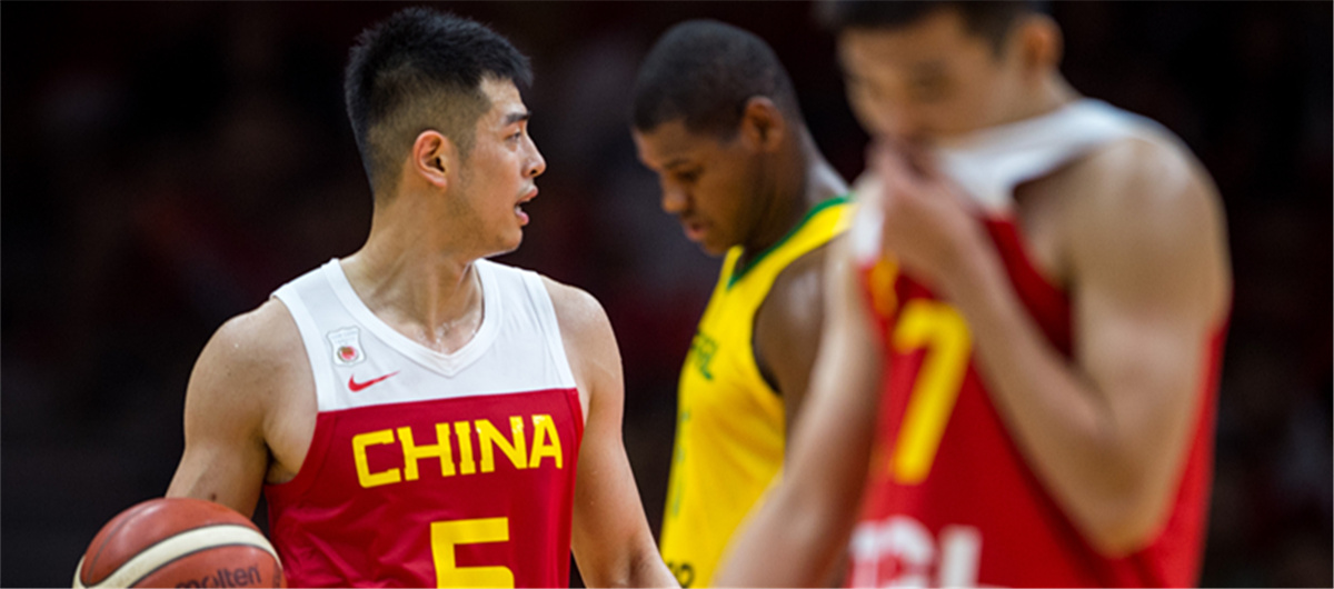 国际男篮对抗赛：中国队负于巴西队