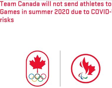 加拿大奥委会称今夏不会参加奥运 要求推迟一年