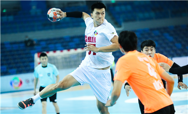 2020中国男子手球超级联赛|华体国奥强势杀进决赛