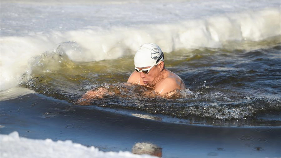 全民健身——乐享冬泳