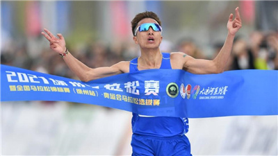 奧運門票之爭落定 彭建華、張德順分獲徐州馬拉松男女冠軍
