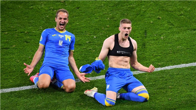 2比1乌克兰加时赛战胜瑞典晋级八强