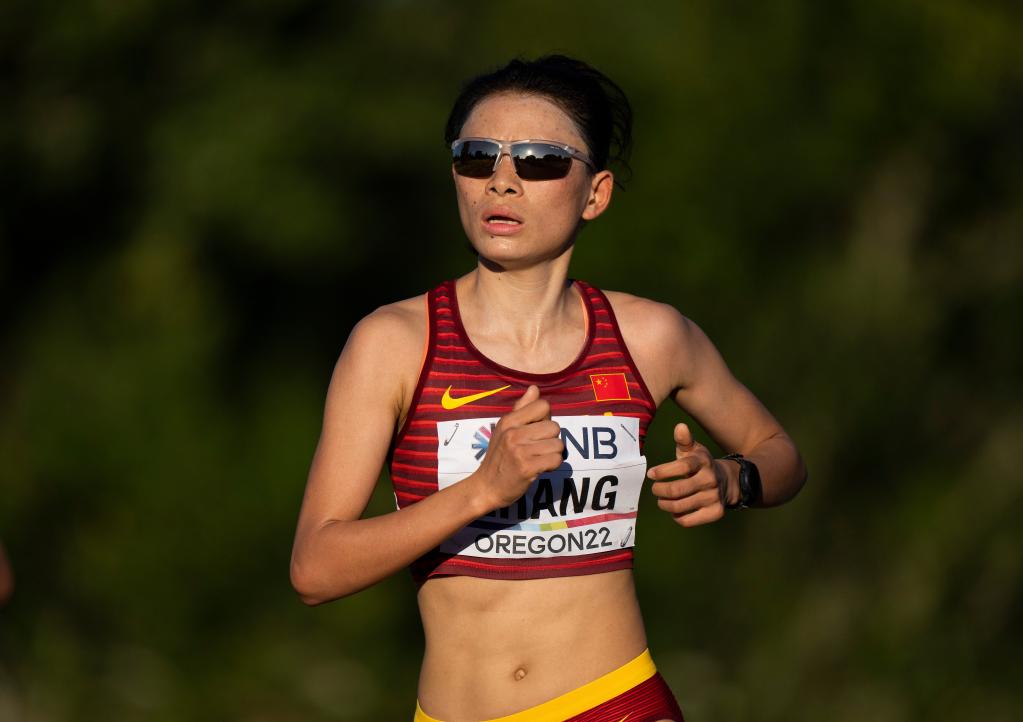 田徑世錦賽：女子馬拉松決賽中國選手張德順獲第11名