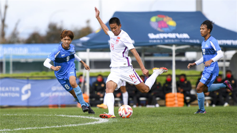 U17男足亚洲杯预选赛：中国队11:0胜北马里亚纳群岛队