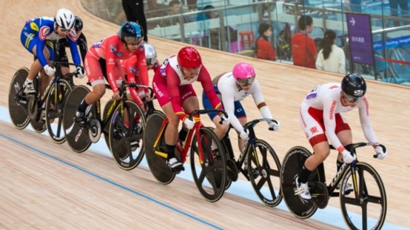全国场地自行车锦标赛落幕 刘佳丽和曹媛获成年女子麦迪逊赛冠军