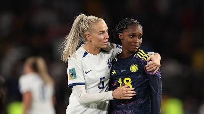 女足世界杯：英格兰逆转哥伦比亚 连续三届女足世界杯进四强