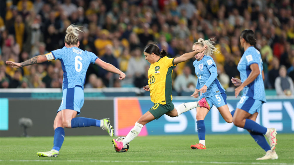 女足世界杯｜英格蘭3:1淘汰澳大利亞 首次挺進女足世界杯決賽