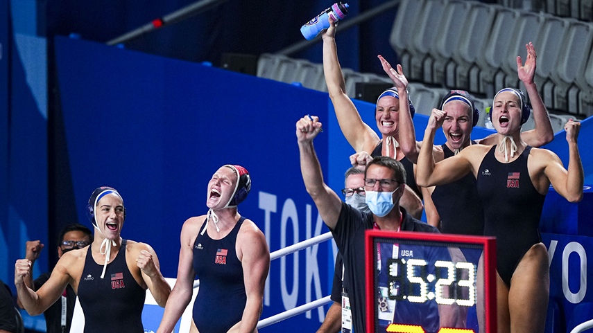 美国队夺得女子水球冠军