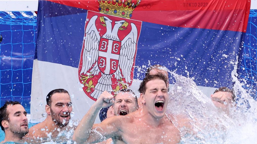 水球男子决赛：塞尔维亚夺冠