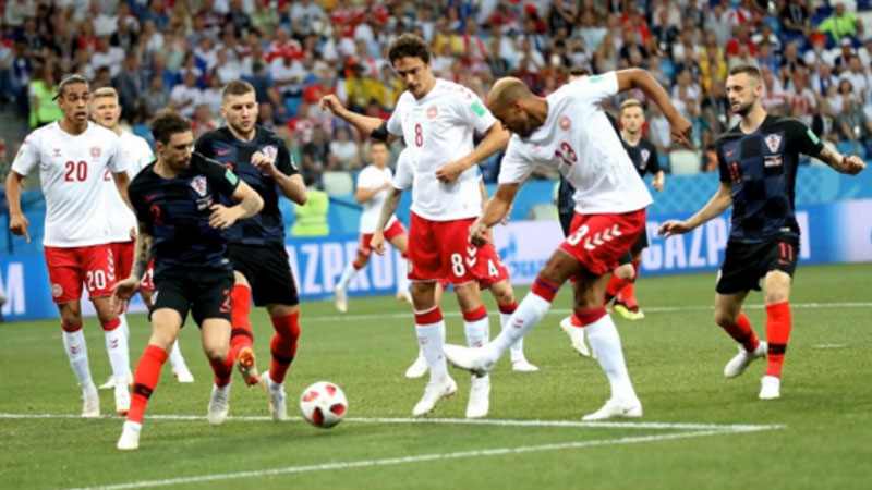 克羅地亞vs丹麥 精彩瞬間