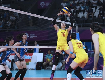 中国女排击败日本晋级决赛