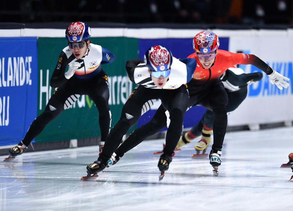 短道速滑世锦赛 孙龙1500米摘金