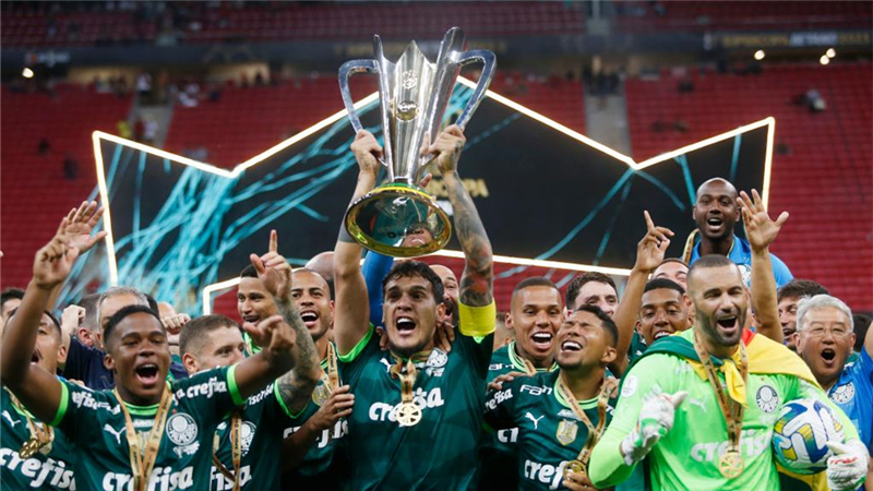 帕尔梅拉斯队获得巴西超级杯冠军