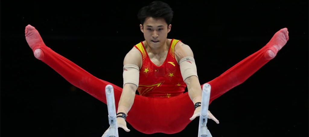 中国队亮相2023年体操世锦赛男子资格赛